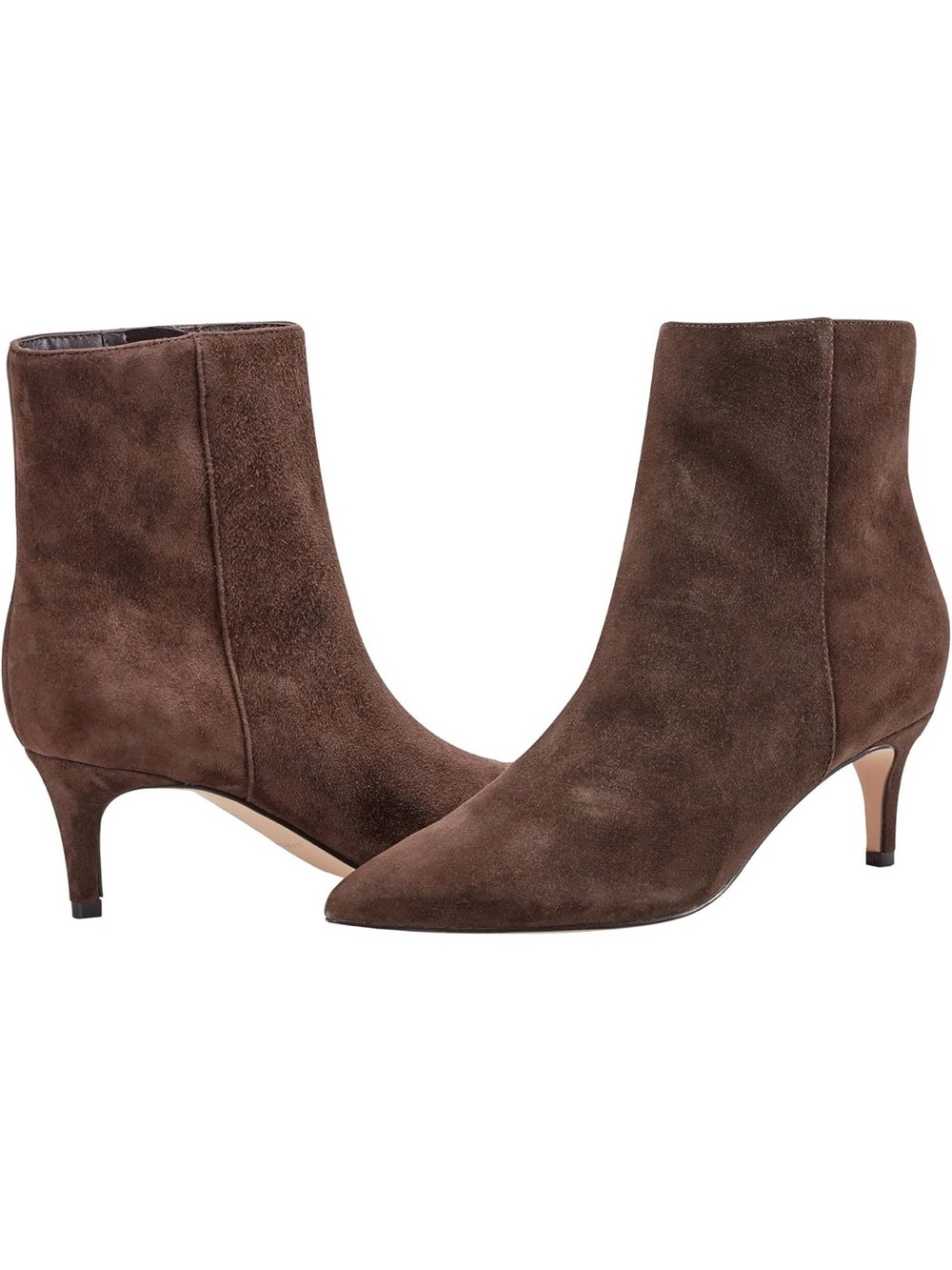 ♥️♥️ Marc Fisher Women’s Glorry Casual Ankle Boots - Dark Brown Suede 200